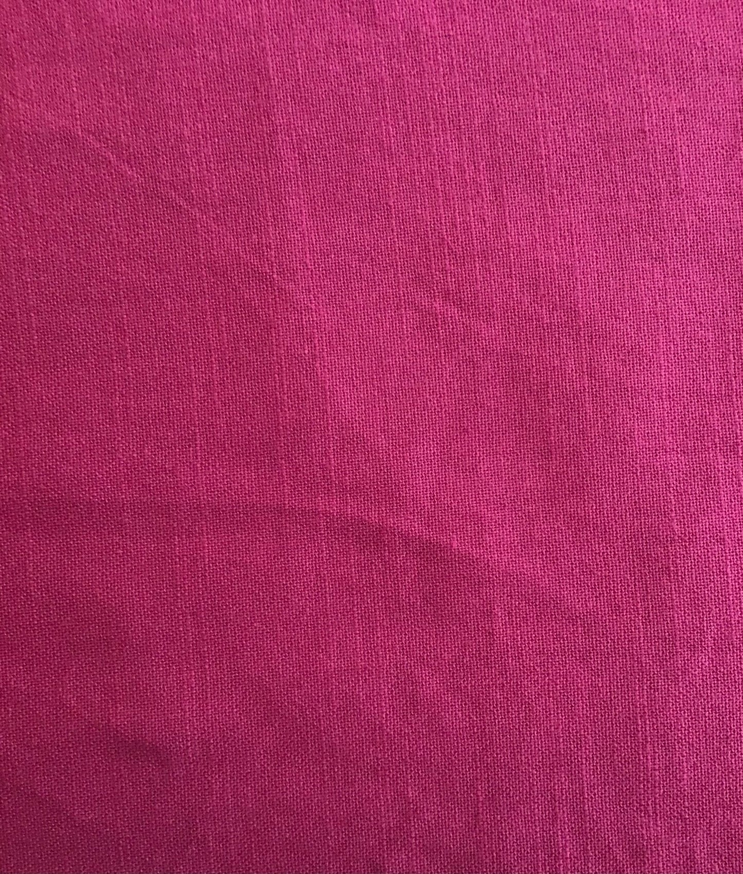 Magenta Fabric 100% Cotton slub - Violet Elizabeth - Haberdashery