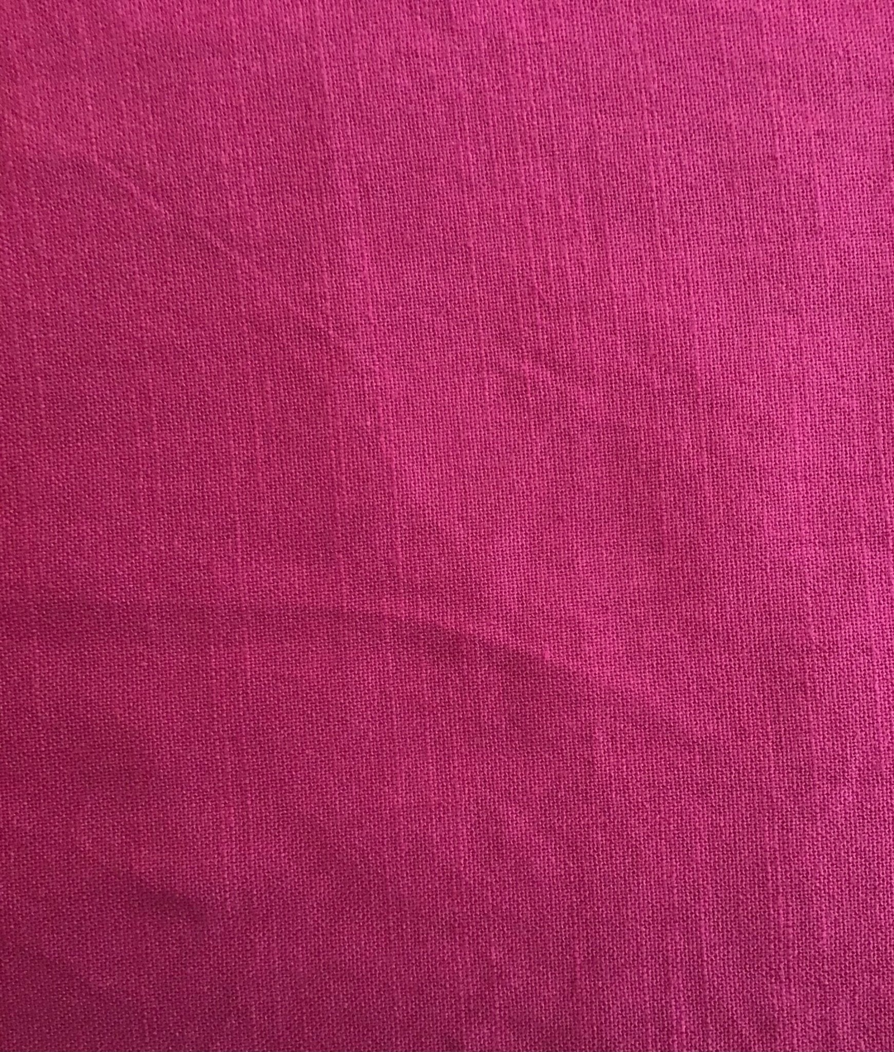 Magenta Fabric 100% Cotton slub - Violet Elizabeth - Haberdashery