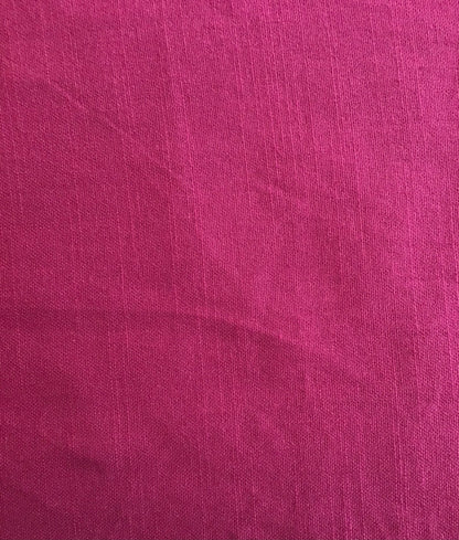 Magenta Fabric 100% Cotton slub - Violet Elizabeth - Haberdashery