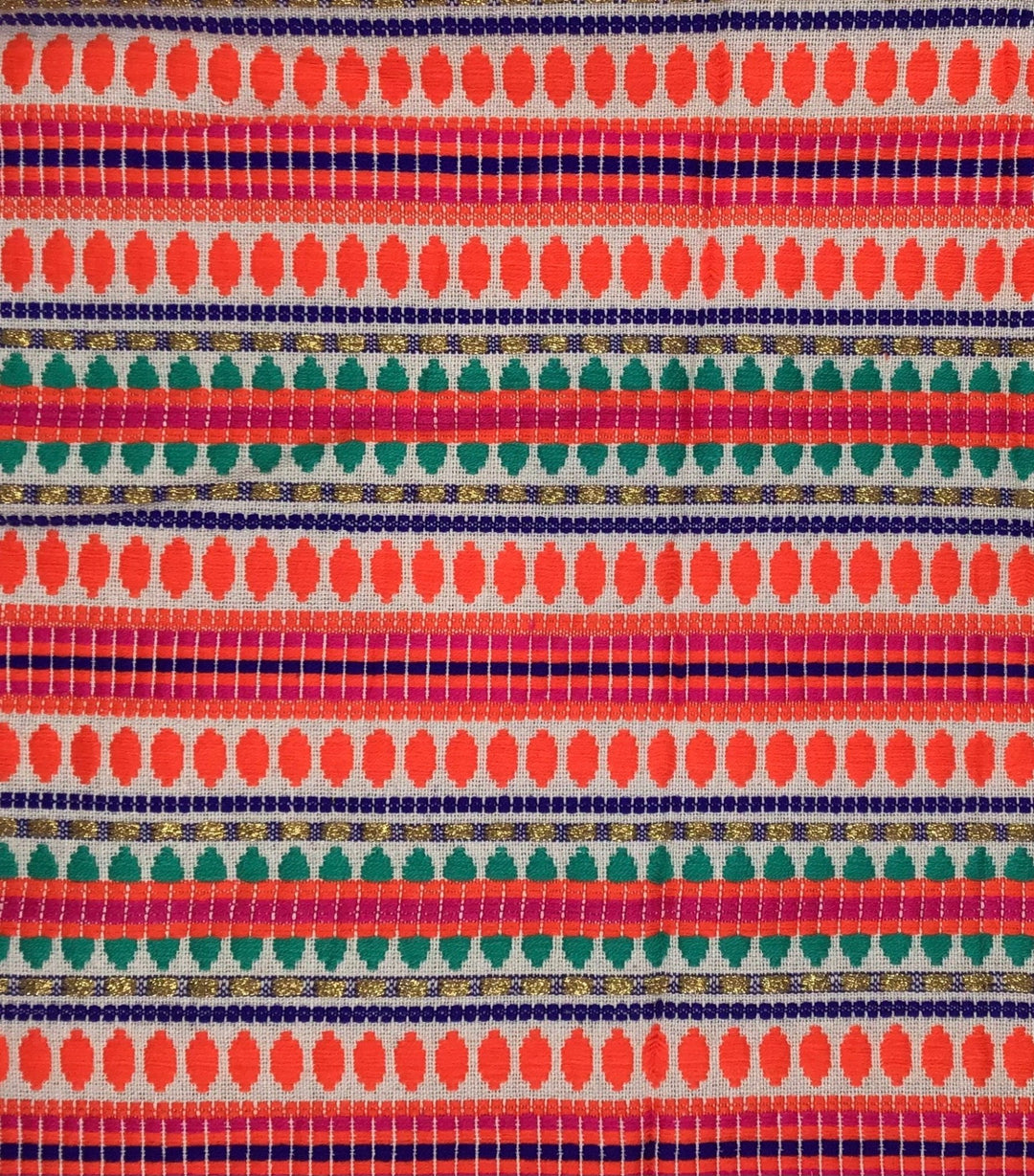 Marrakesh summer Handloom Fabric - Violet Elizabeth - Haberdashery