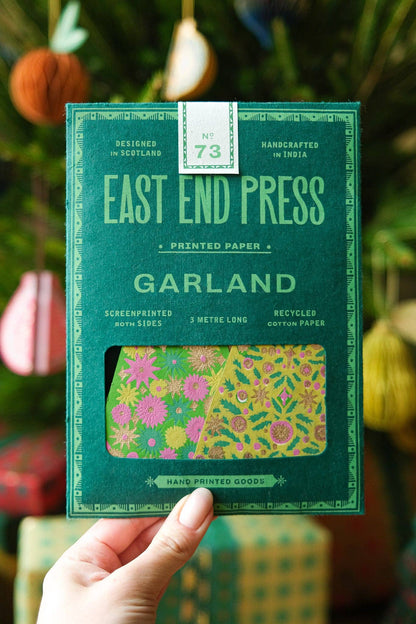 Midcentury Trees Sewn Garland - Violet Elizabeth - 