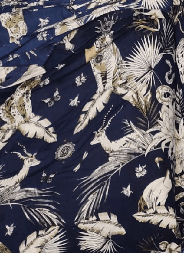 Midnight Safari Cotton Pyjamas - Violet Elizabeth - Clothing