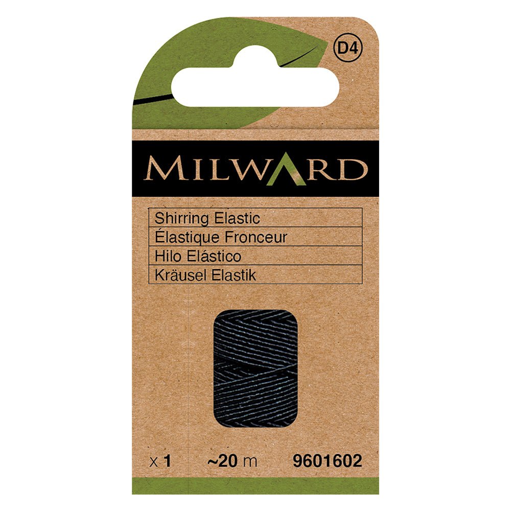 Milward Shirring Elastic - Violet Elizabeth - Haberdashery