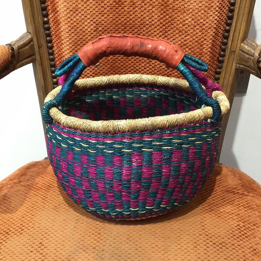 Mini round basket - Violet Elizabeth - Baskets