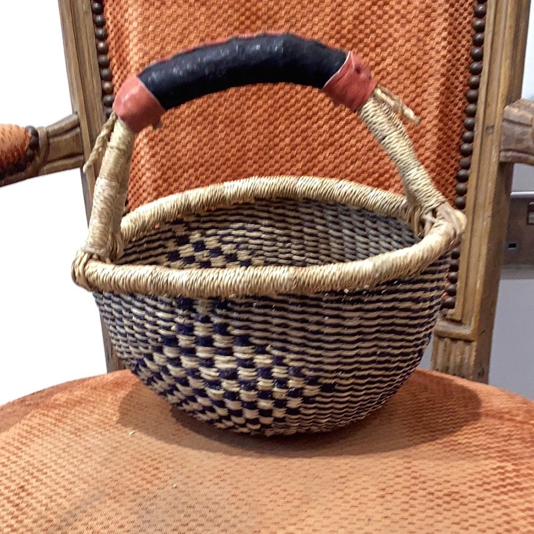 Mini round basket - Violet Elizabeth - Baskets