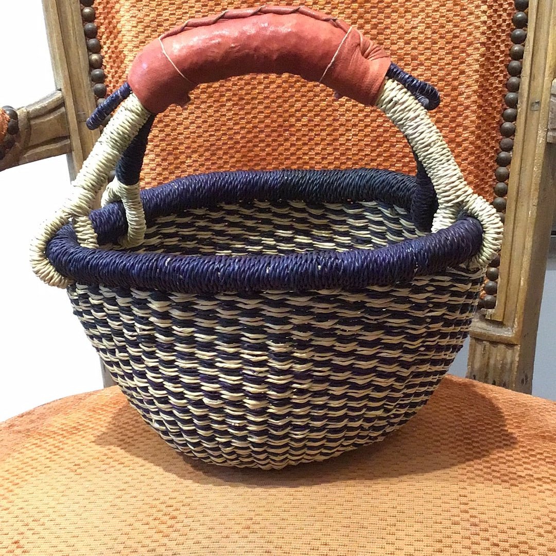 Mini round basket - Violet Elizabeth - Baskets