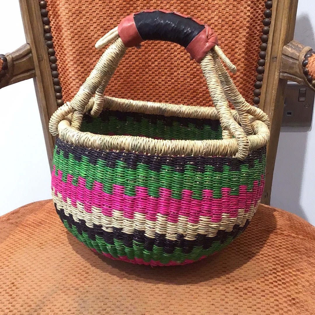 Mini round basket - Violet Elizabeth - Baskets