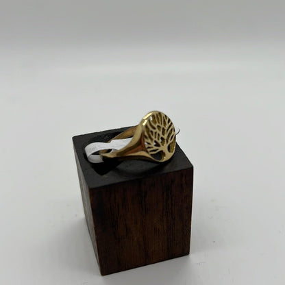 mini tree of life Brass Ring - Violet Elizabeth - Jewellery