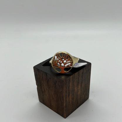 mini tree of life Brass Ring - Violet Elizabeth - Jewellery