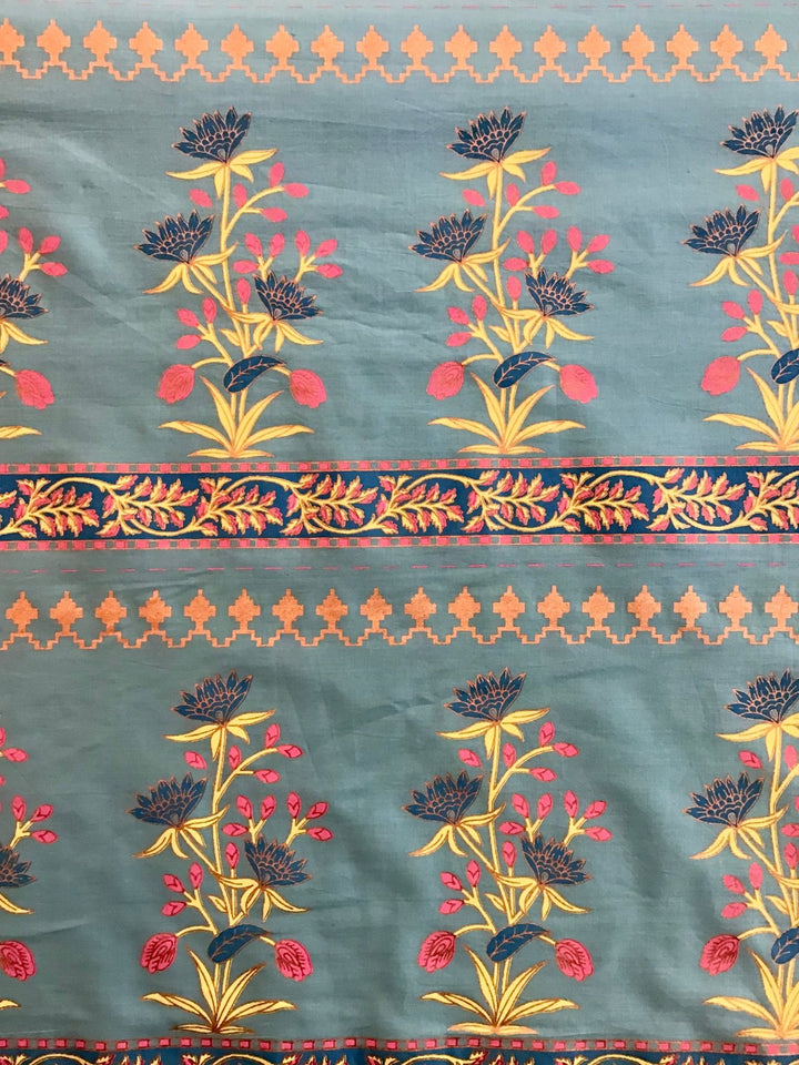 Mougal Print Screen Printed Screen Printed Cotton Fabric