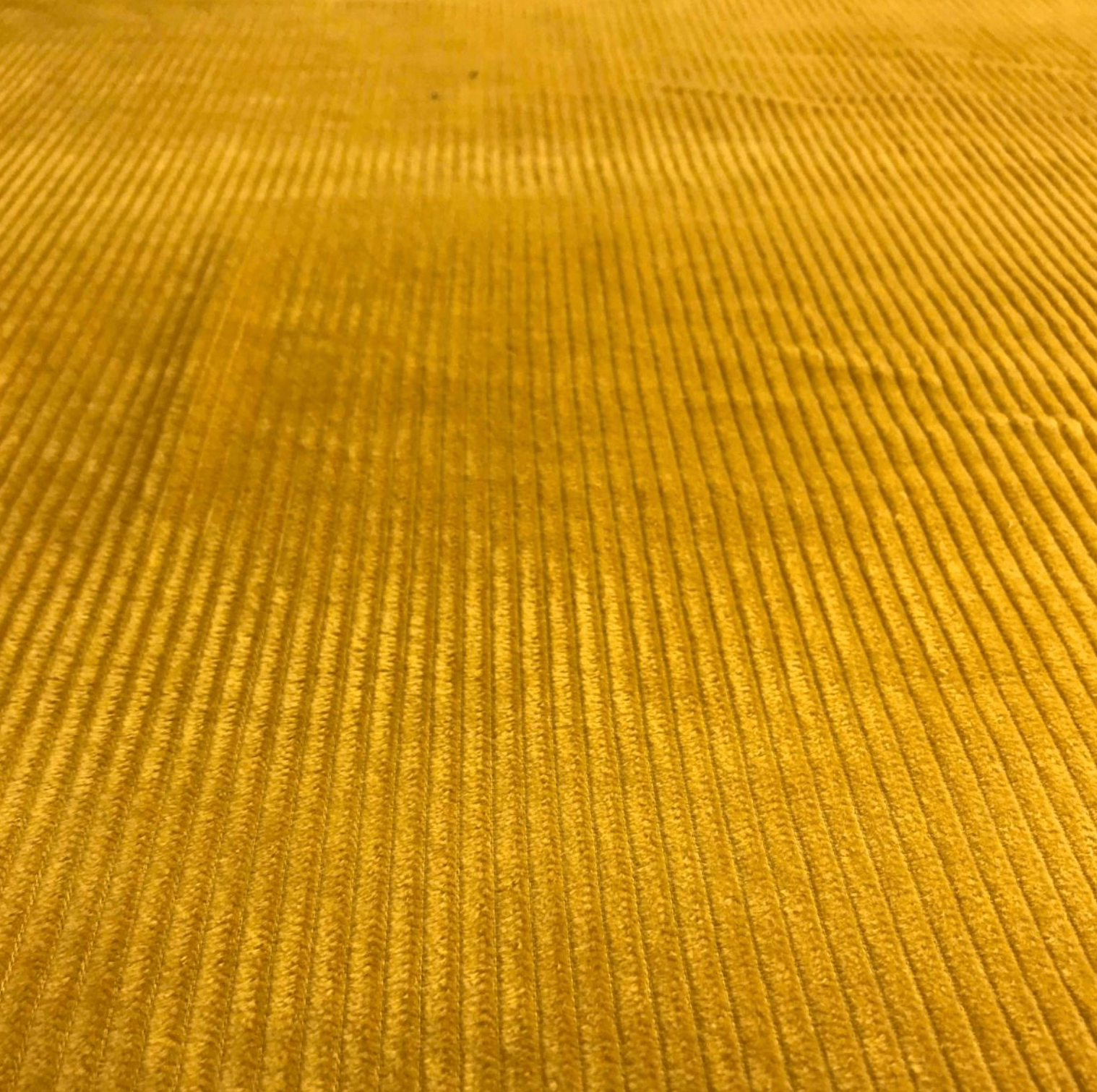 Ochre 4.5 Wale 'Jumbo' Corduroy Fabric - Violet Elizabeth - Haberdashery