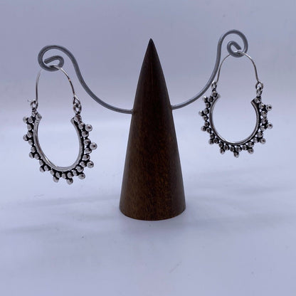 Oh Balls hoop earrings - Violet Elizabeth - Jewellery