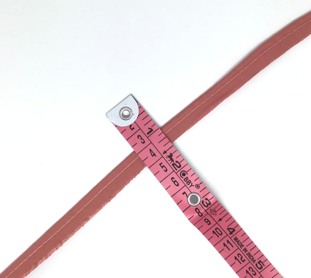 Old Rose Piping 12Mm - Violet Elizabeth - Haberdashery