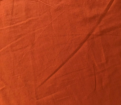 Orange Plain coloured Fabric 100% Cotton - Violet Elizabeth - Haberdashery