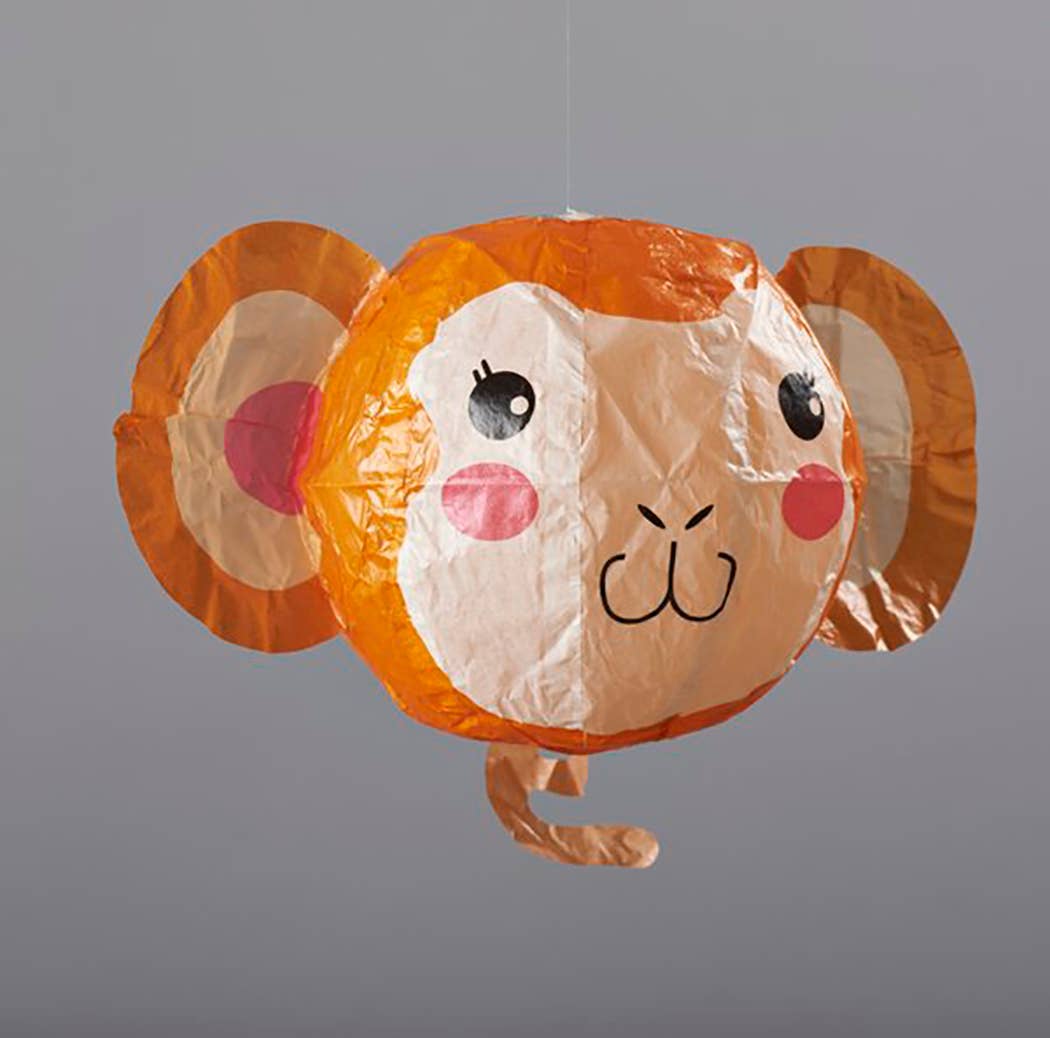 Paper Balloon - Pack of 6 - Monkey - Violet Elizabeth - 