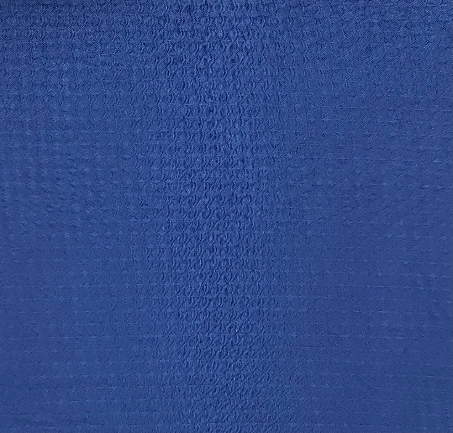 Parisian Blue Waffle hand dyed Fabric 100% Cotton - Violet Elizabeth - Haberdashery