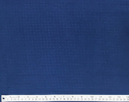 Parisian Blue Waffle hand dyed Fabric 100% Cotton - Violet Elizabeth - Haberdashery