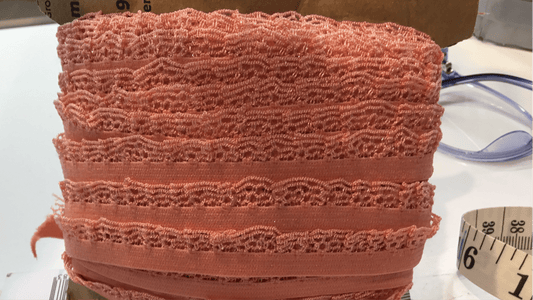 Peachy 12mm Knicker Elastic - Violet Elizabeth - Haberdashery