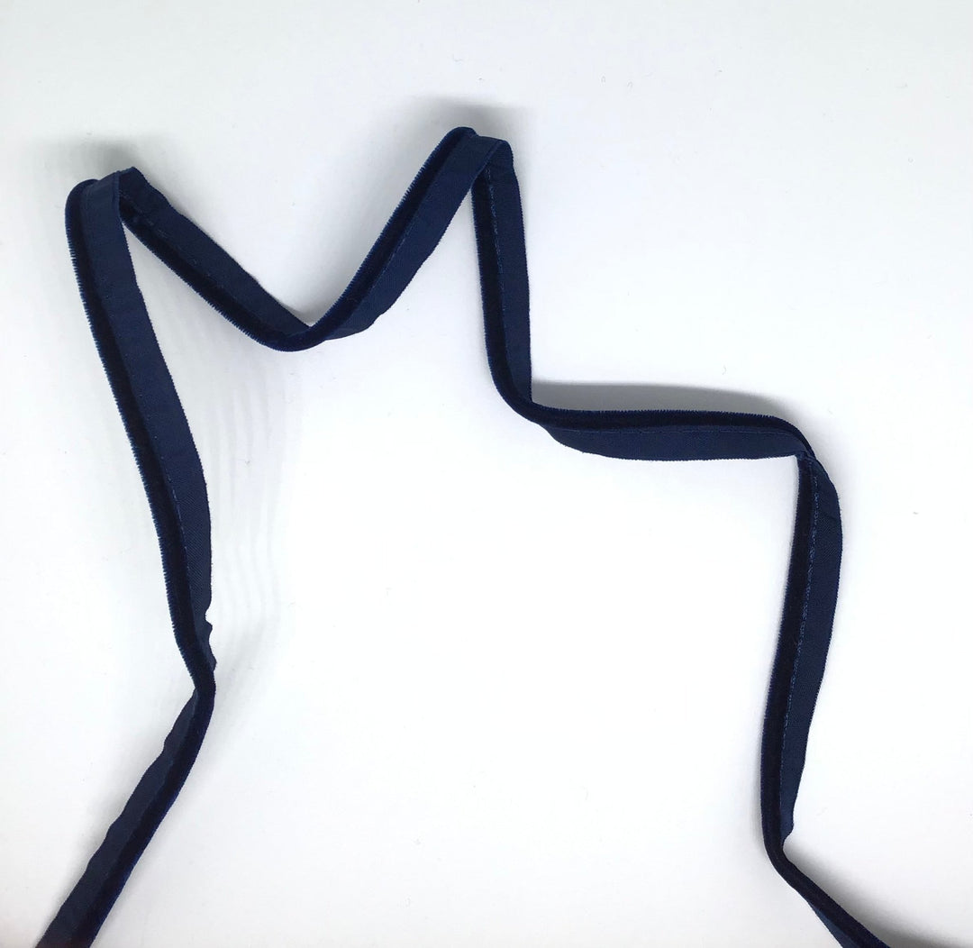 Piping Blue Velvet 10Mm - Violet Elizabeth - Haberdashery