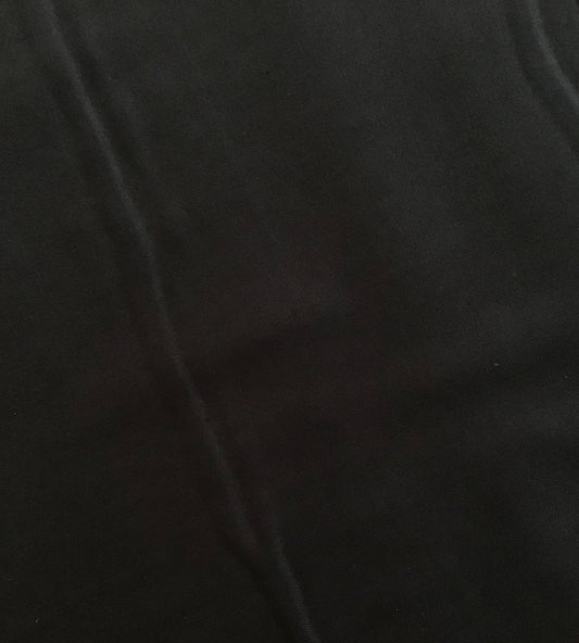 Plain Black Fabric 100% Cotton - Violet Elizabeth - Haberdashery