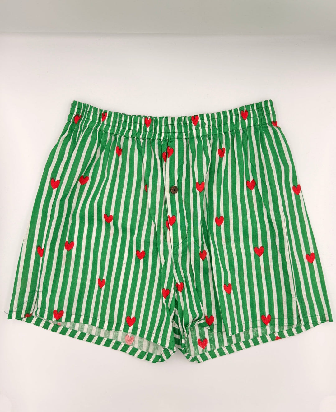 Poison Ivy Cotton Boxer Shorts - Violet Elizabeth - Clothing