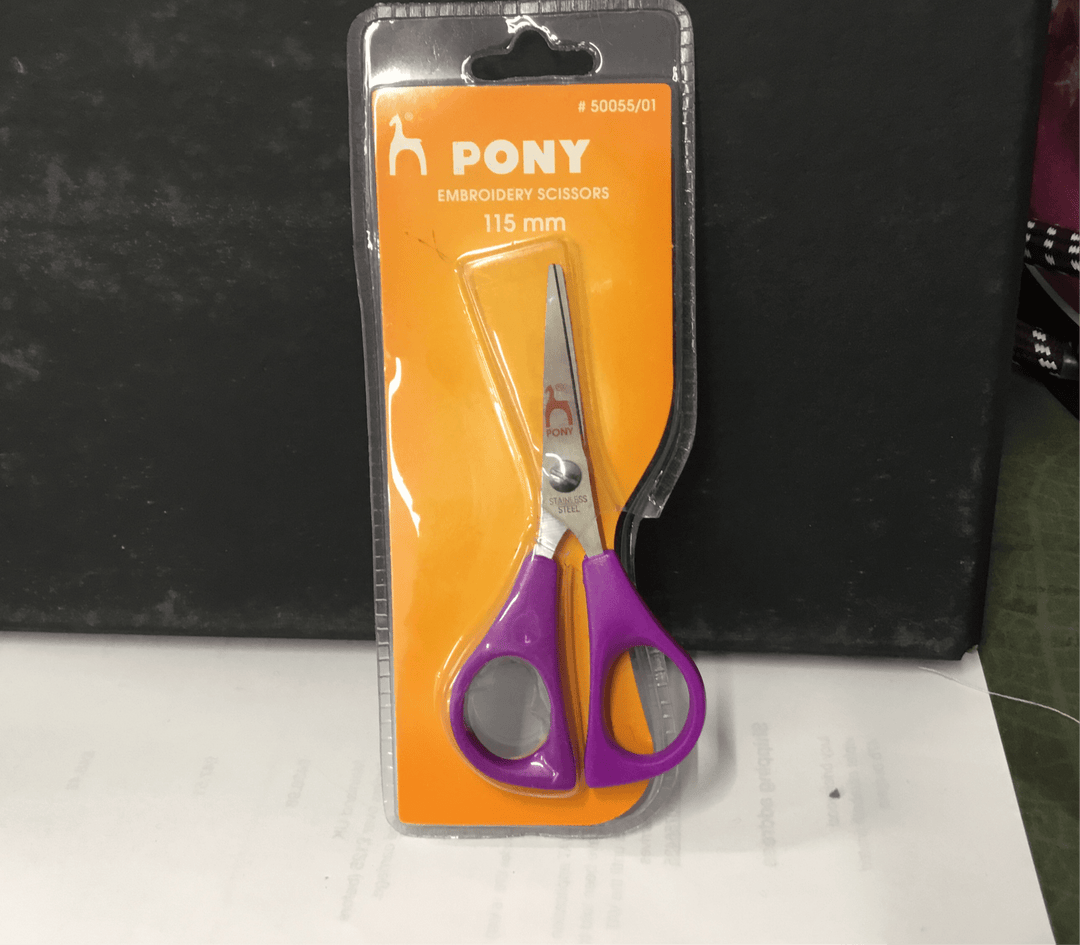 Pony Small Scissors - Violet Elizabeth - Haberdashery