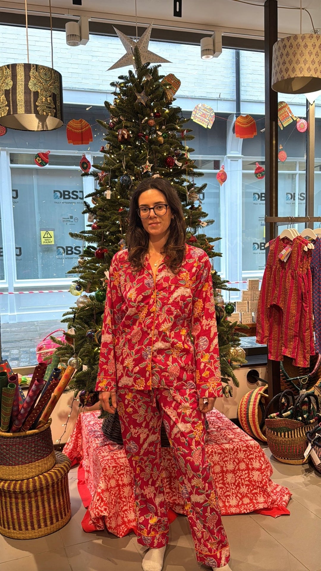 Print Cotton Pyjamas - Violet Elizabeth - Clothing