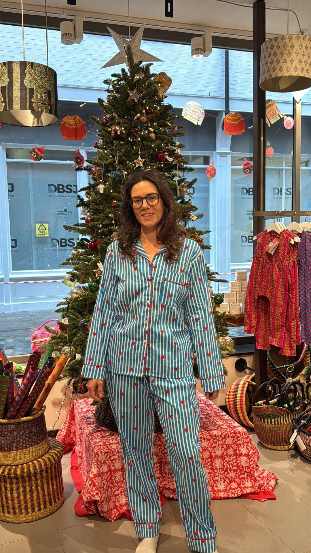 Print Cotton Pyjamas - Violet Elizabeth - Clothing