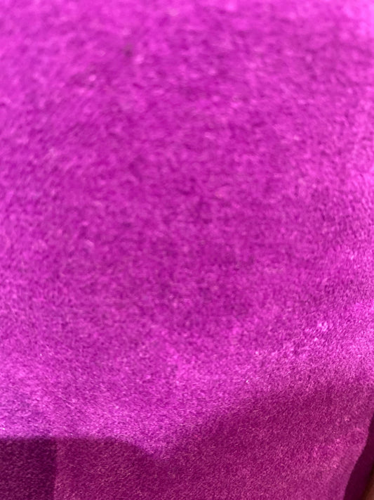 Purple Velvet hand dyed Fabric 100% Cotton - Violet Elizabeth - Haberdashery
