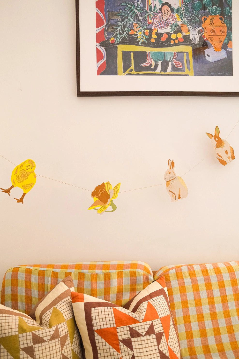 Elizabeth Rabbit Fapachi Rabbits Sewn Garland – Violet Elizabeth