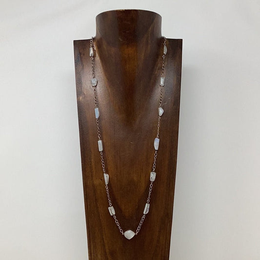 Rainbow Moonstone Chain - Violet Elizabeth - 