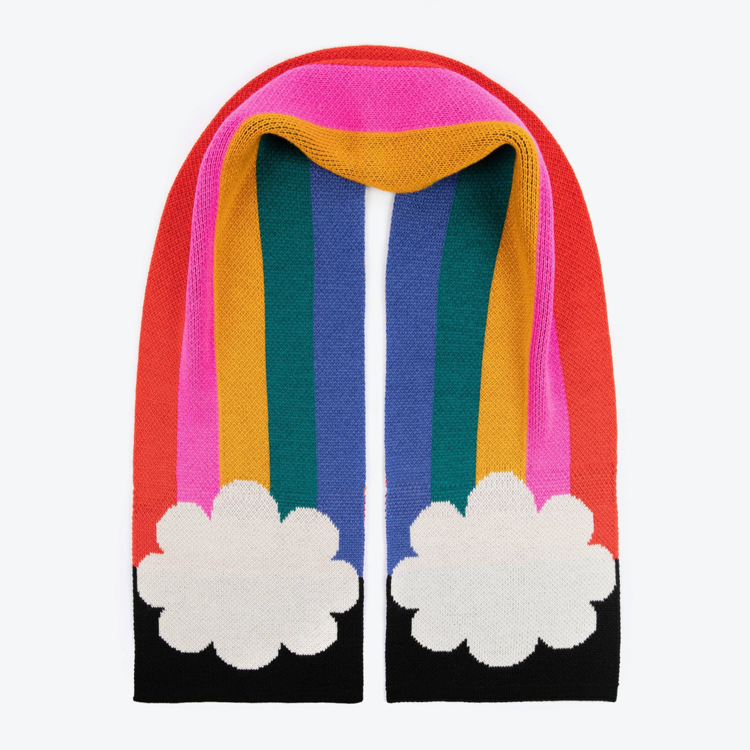 Rainbow Scarf X Tatty Devine • X - Large - Violet Elizabeth - 