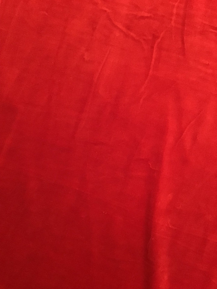 Red Velvet Hand Dyed Fabric 100% Cotton - Violet Elizabeth - Haberdashery