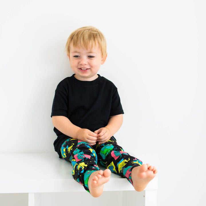 Retro Dino Leggings - Violet Elizabeth - Baby & Toddler Clothing