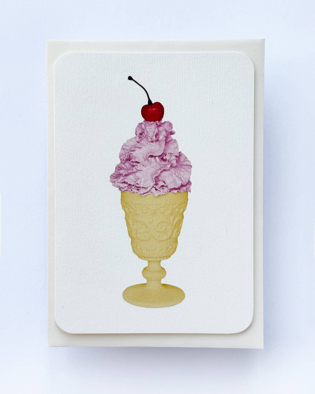 Rose Chantilly Cream Greeting Card | Birthday Card - Violet Elizabeth - 