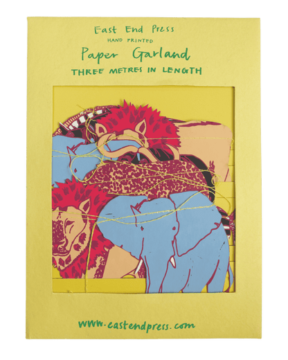 Safari Animals Sewn Garland - Violet Elizabeth - Decor
