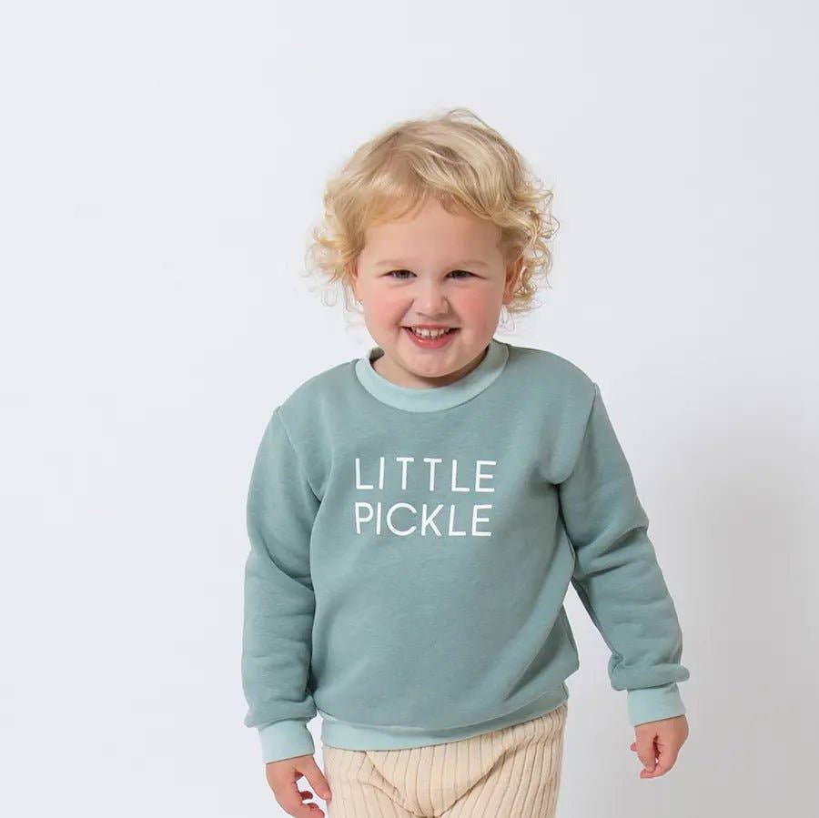 Sage Little Pickle Sweatshirt - Violet Elizabeth - 