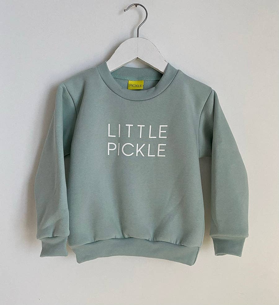 Sage Little Pickle Sweatshirt - Violet Elizabeth - 