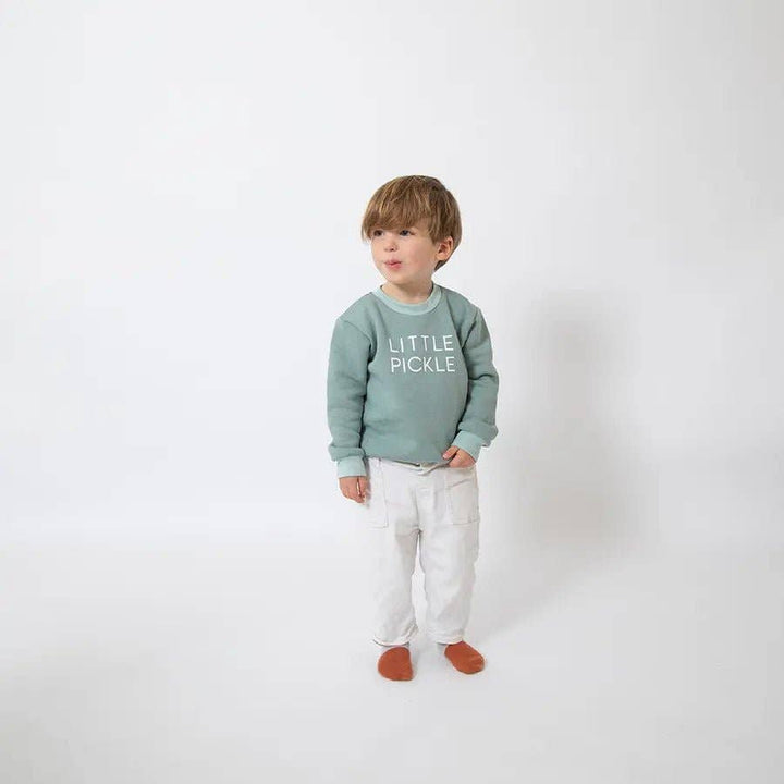 Sage Little Pickle Sweatshirt - Violet Elizabeth - 