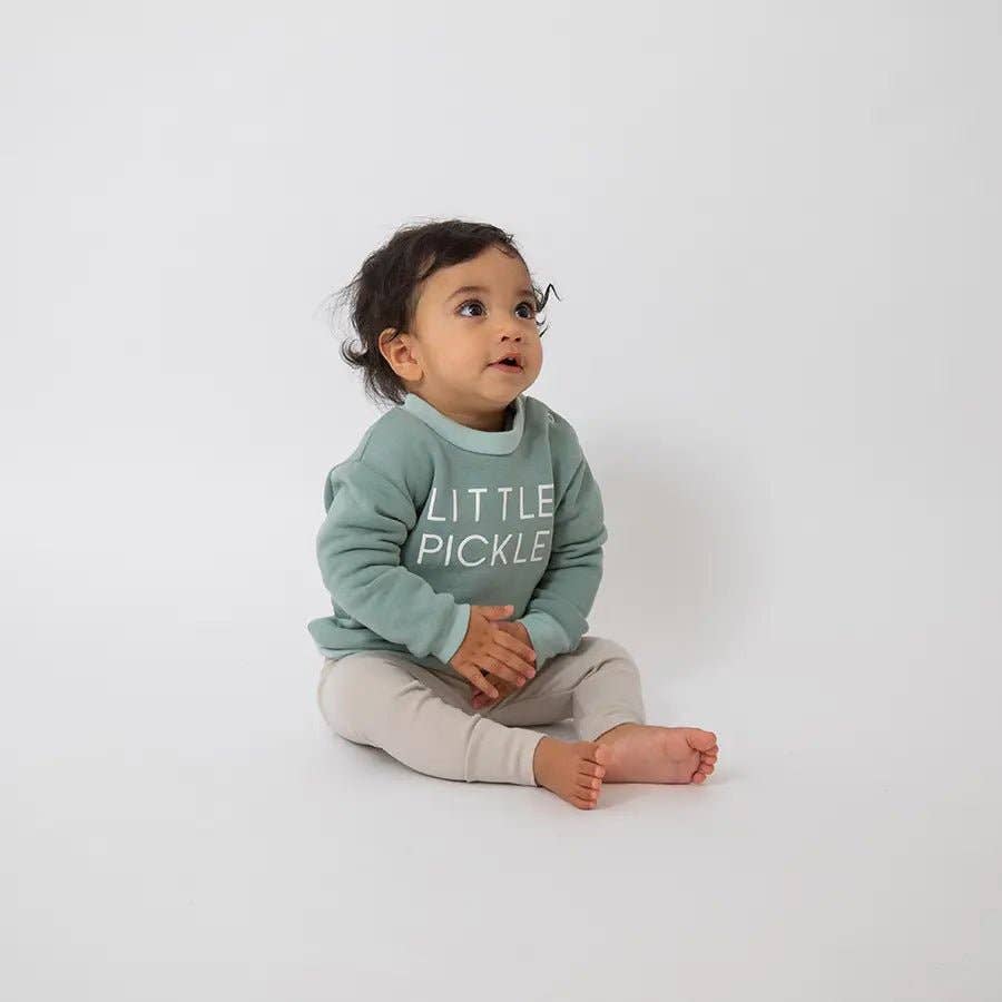 Sage Little Pickle Sweatshirt - Violet Elizabeth - 