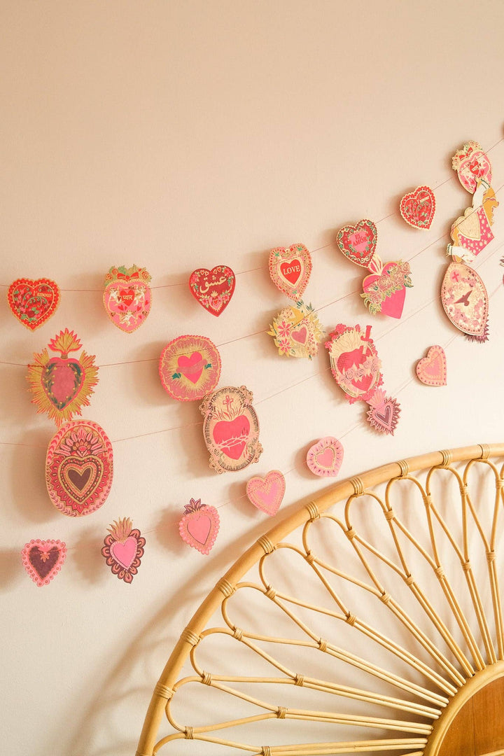 Saint Valentine Sewn Garland - Violet Elizabeth - 