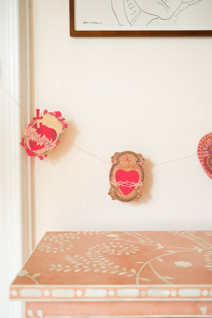 Saint Valentine Sewn Garland - Violet Elizabeth - 