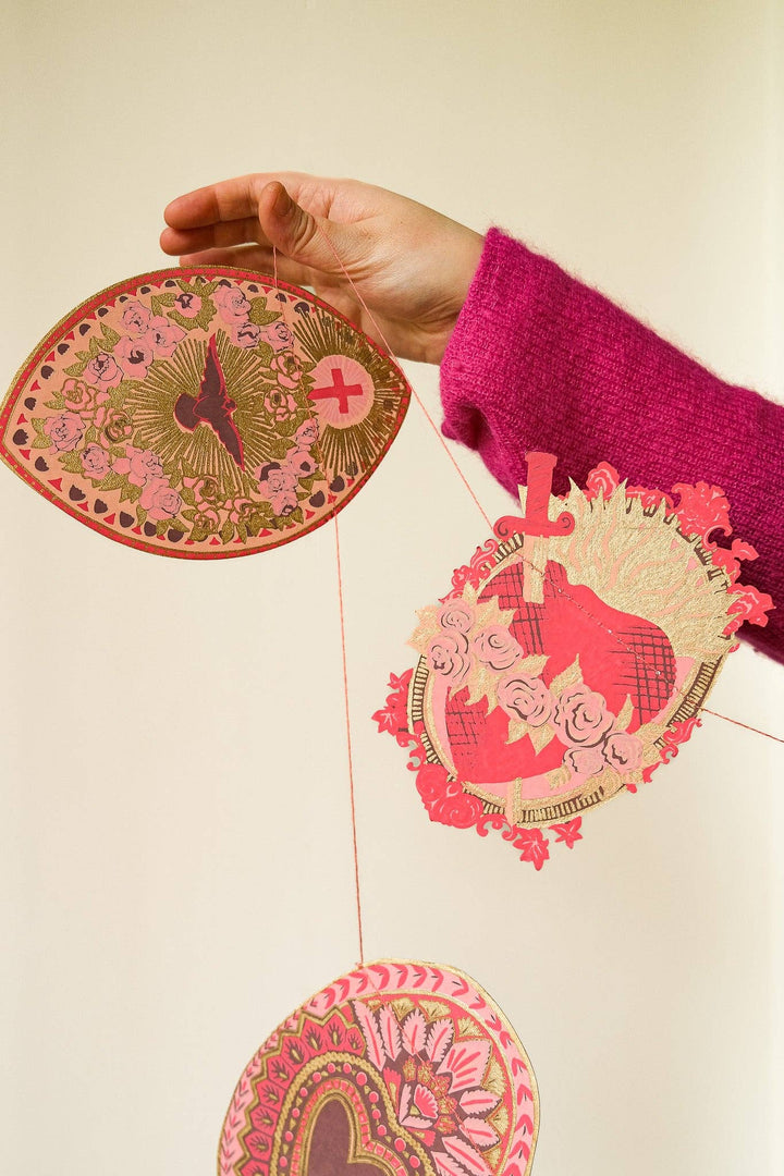 Saint Valentine Sewn Garland - Violet Elizabeth - 