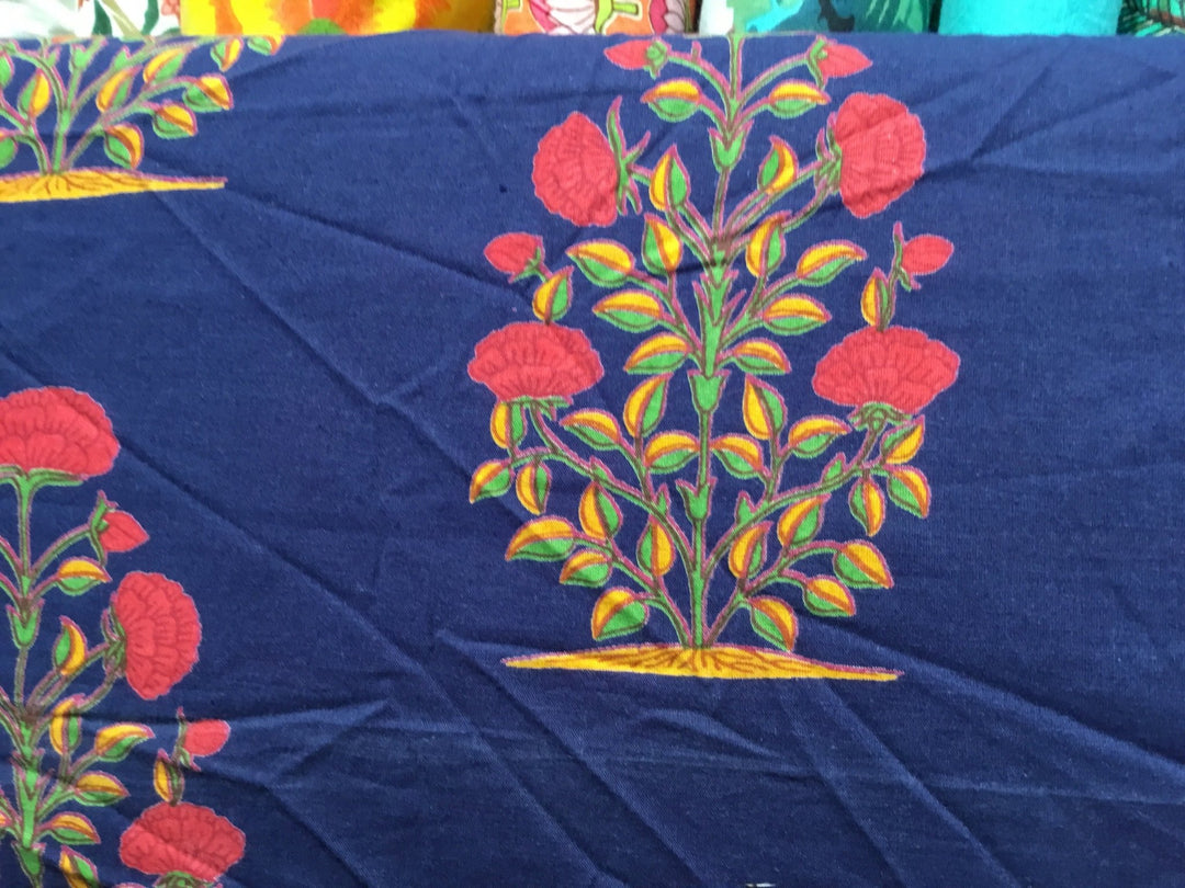 Screen Printed Cotton Fabric - Violet Elizabeth - Haberdashery