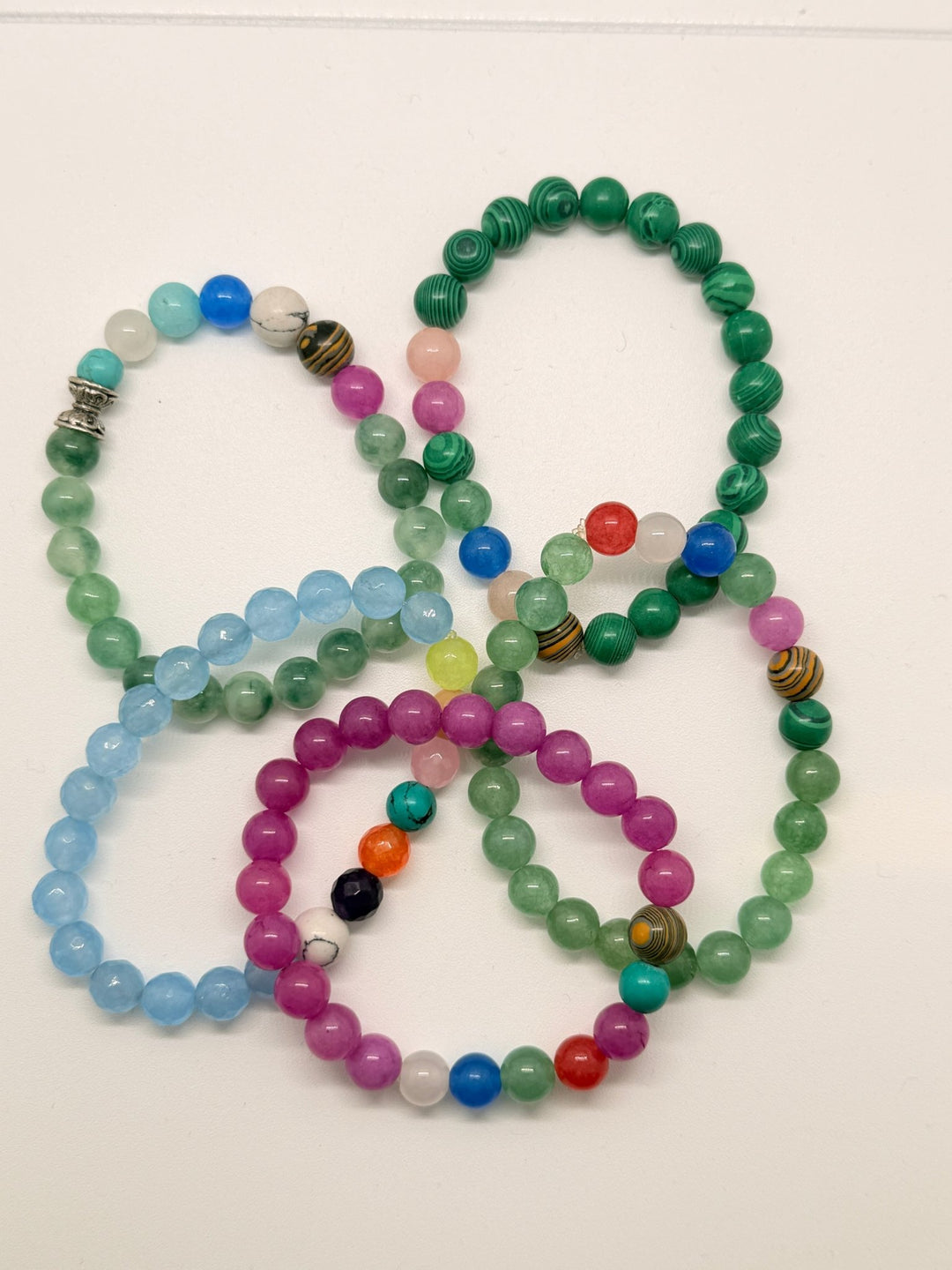 Semi Precious Stone Bracelet - Violet Elizabeth - Jewellery