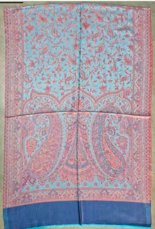 Silk Modal Hand Woven scarf 18 - Violet Elizabeth - Apparel & Accessories