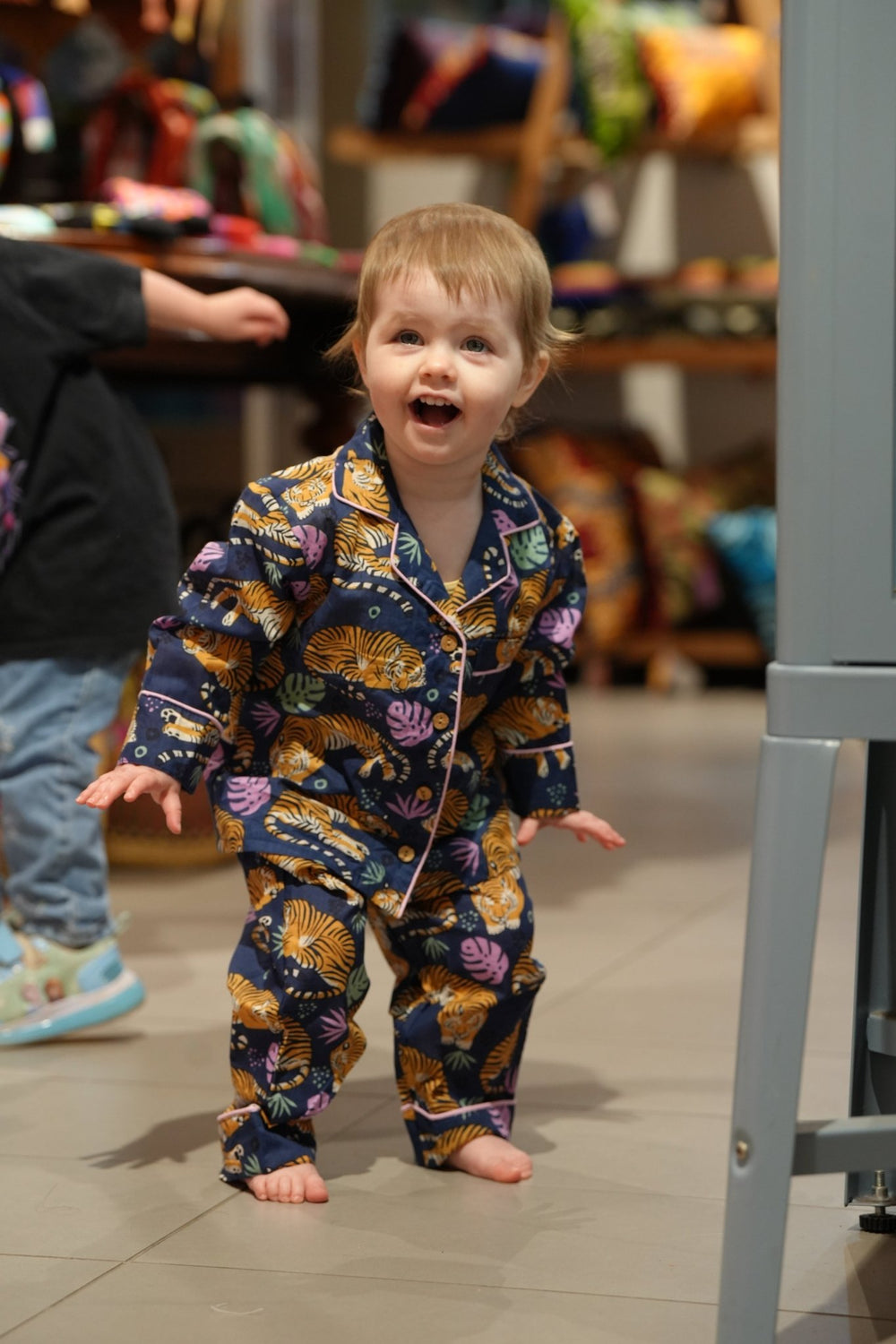 Sleeping tiger Kids Cotton Pyjamas - Violet Elizabeth - Baby & Toddler Clothing