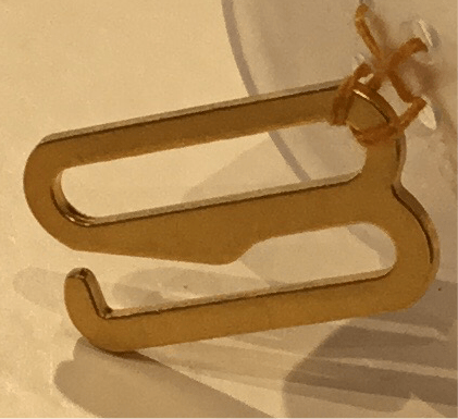 Slider hook 20mm - Violet Elizabeth - Haberdashery