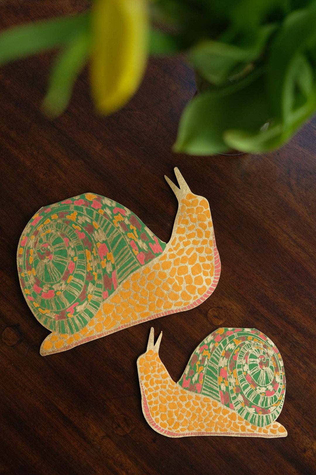 Snail Greeting Card - Violet Elizabeth - 