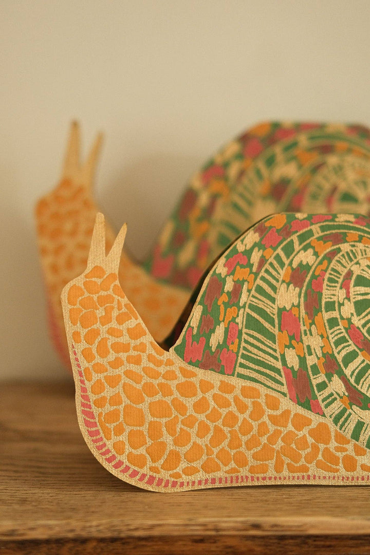 Snail Greeting Card - Violet Elizabeth - 